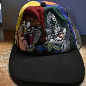 WARNER BROS. MOVIE WORLD Australia Gold Coast Vintage Baseball Cap Hat